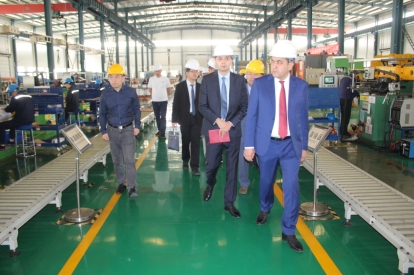 乌兹别克斯坦费尔干纳州代表团来我公司考察调研